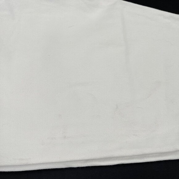 Agolde Riley‎ High Rise Straight Crop STRETCH Women's 29 in Sour Cream White - Picture 8 of 9